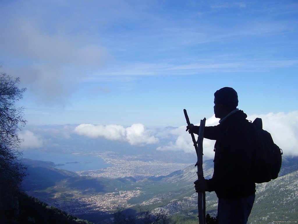 View of Fethiye from Babadag | Hiking in Kayakoy, Turkey: the Spirit of Lycia | Fethiye, Turkey | Hiking & Trekking | Image #1/24 | 