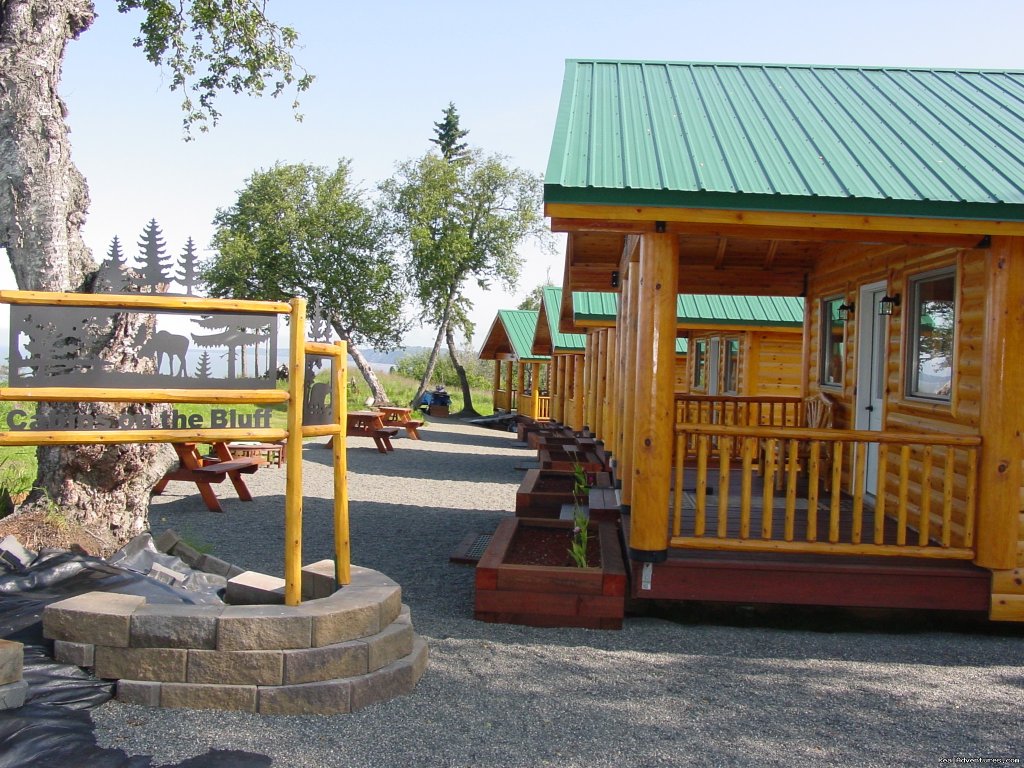 Cabins on the Bluff | Clam Gulch, Alaska  | Vacation Rentals | Image #1/6 | 