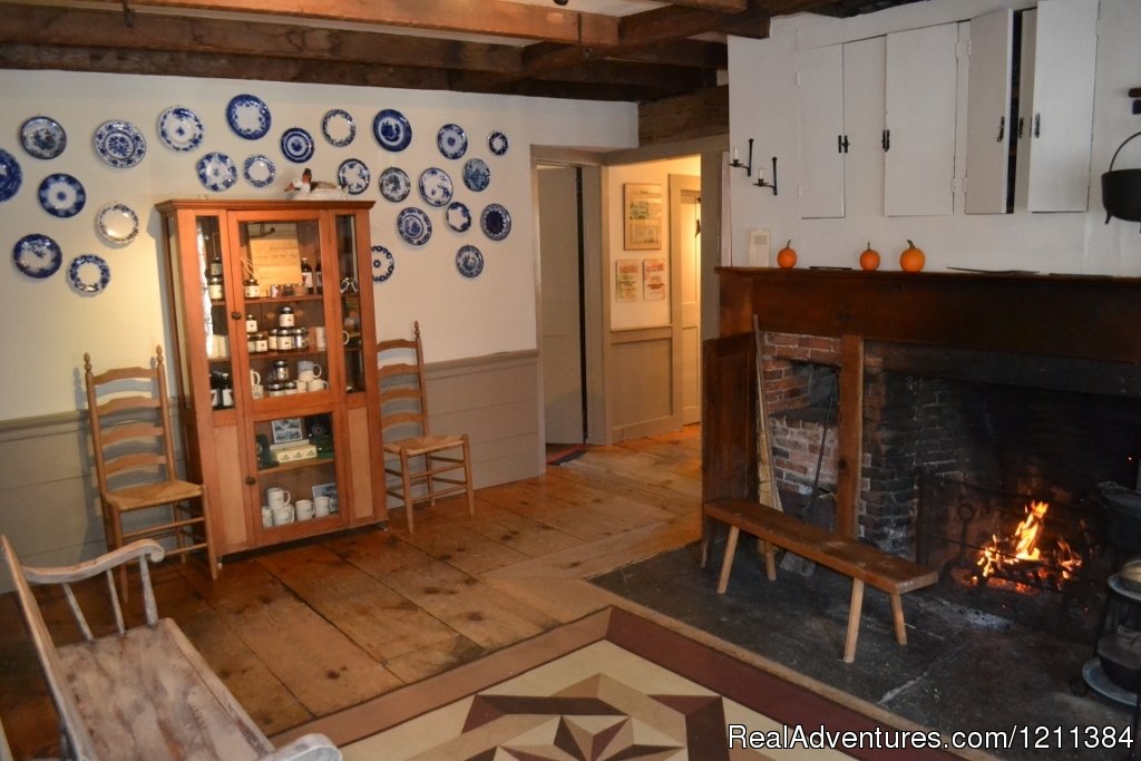 Lobby area - notice our Beehive Oven | Inn at Weathersfield | Image #17/23 | 