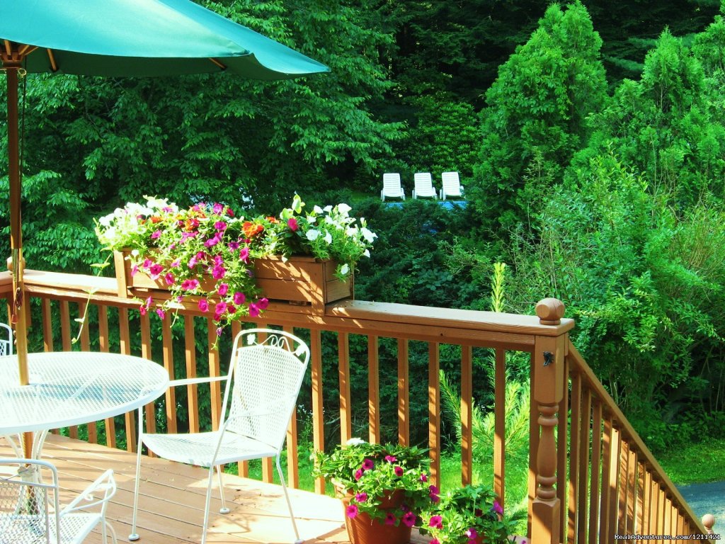 Enjoy breakfast on the Deck | Many Adventurous Options at Berkshire Hills Motel | Image #7/8 | 