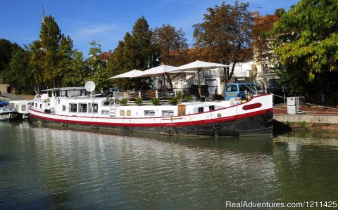 Alongside in Moissac.