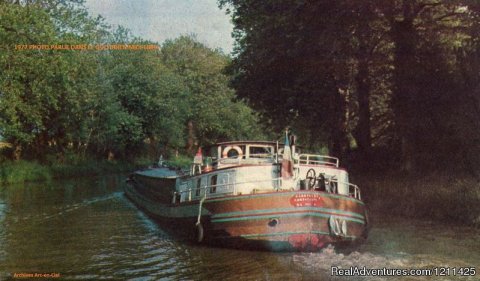 'easyvie' as the commercial barge 'Christian' in 1975.