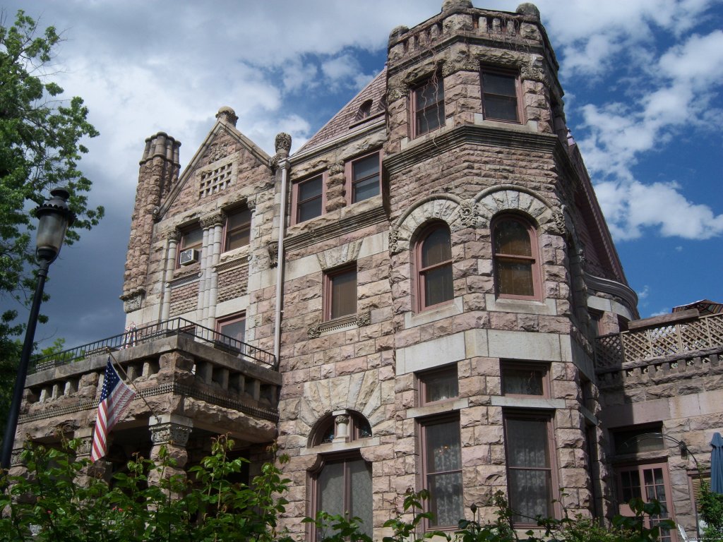 Castle Marne B&B front view of mansion in Denver, CO | Historic Victorian Castle Marne Bed & Breakfast | Denver, Colorado  | Bed & Breakfasts | Image #1/15 | 