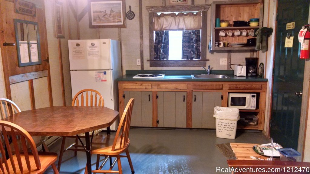 Cabin 4 Kitchen | Pine Ridge Retreat & Lodging | Image #5/17 | 