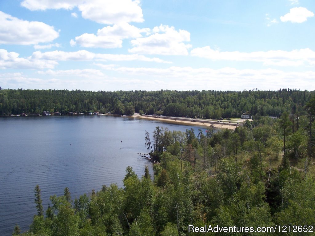 Beach at West Hawk lake | West Hawk Lake Cabin Rentals | Whiteshell, Manitoba  | Vacation Rentals | Image #1/3 | 