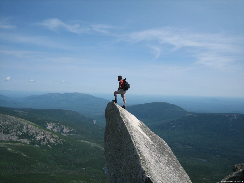 Pinnacle Rock on the Dudley trail | A Unique Waterfront B & B in the Heart of Maine | Image #8/18 | 