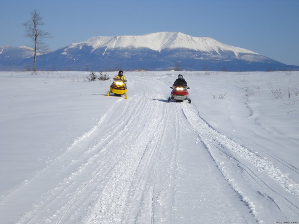 Katahdin shows up everywhere. | A Unique Waterfront B & B in the Heart of Maine | Image #18/18 | 