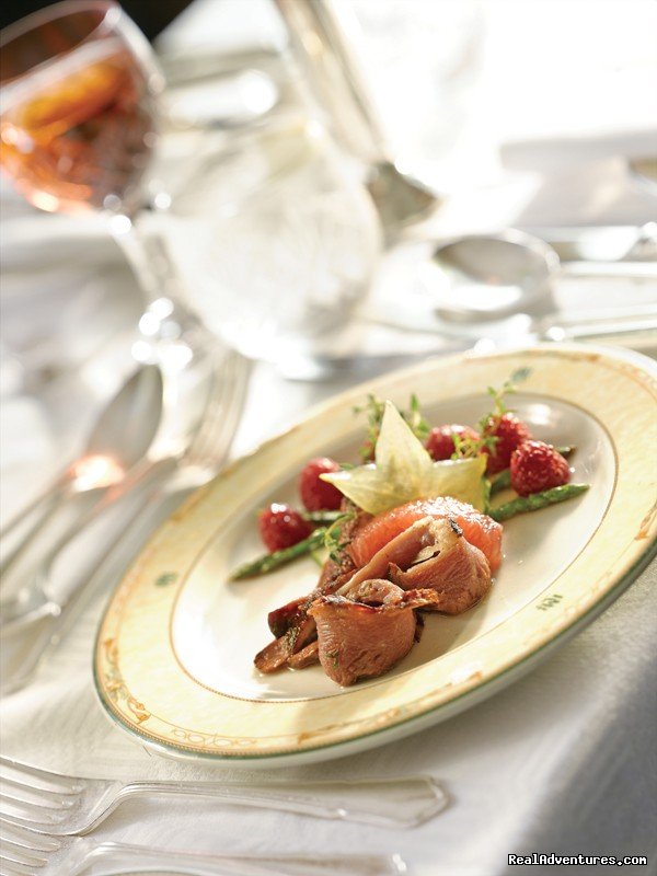 An exquisite menu on board | Luxury Family Steam Train Safari | Image #10/11 | 