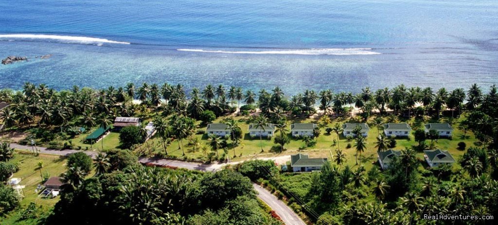 Aerial view of Anse Forbans | Beach Bungalows in the Seychelles | Image #7/10 | 