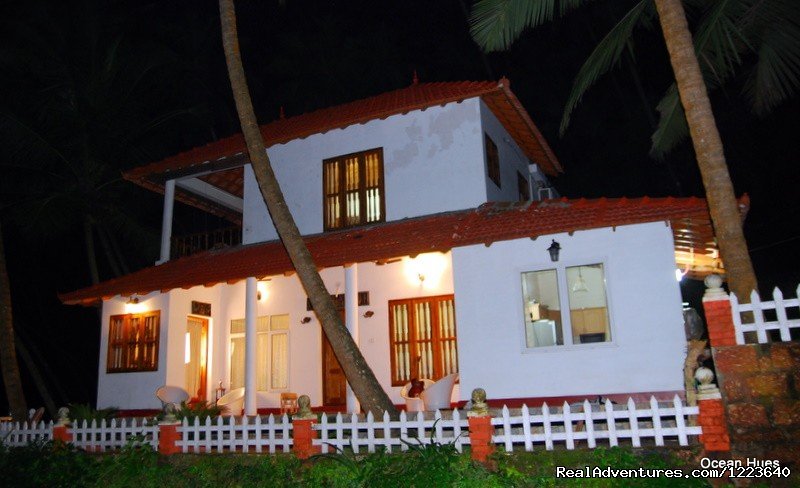 Ocean Hues at night | Ocean Hues Beach House - Seaside Holiday in Kerala | Image #19/20 | 