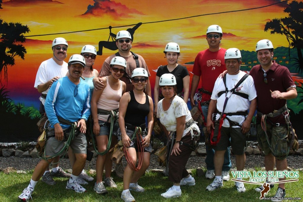 A family adventure  | Costa rica zip line adventures  | Jaco Beach , Costa Rica | Eco Tours | Image #1/3 | 