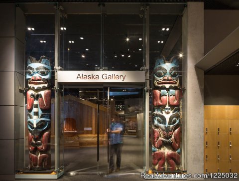 Entrance Into the Cultural History Exhibits