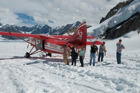 Glacier Landing Fun