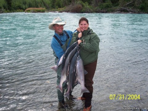 A limit of Red Salmon (Sockeyes)