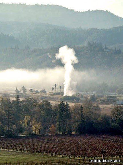 Calistoga Geyser visible | Napa Valley's Destination Getaway at Hillcrest B&B | Image #9/9 | 