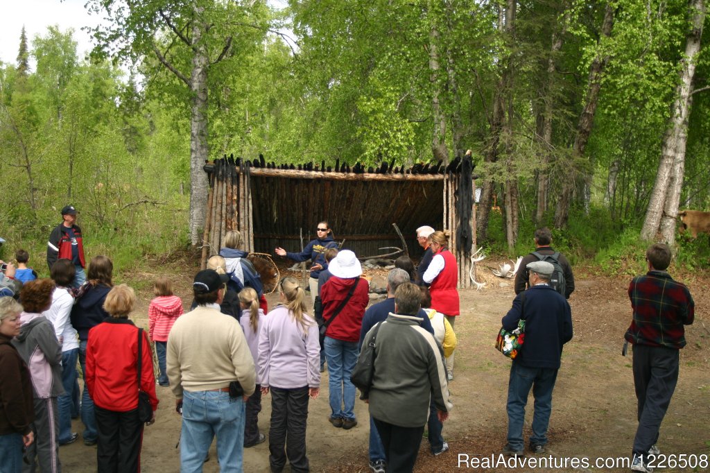 Dena'ina Camp | Mahay's Jet Boat Adventures | Talkeetna, Alaska  | Sight-Seeing Tours | Image #1/5 | 