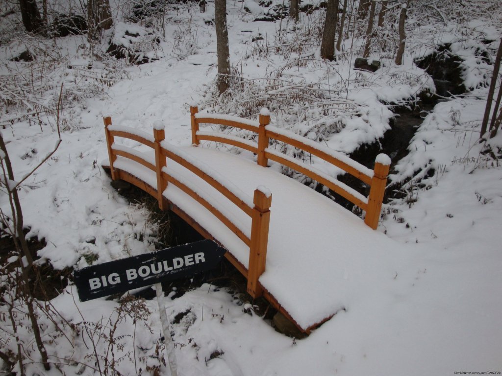 Bridge on Big Boulder Trail | Inn at Wawanissee Point | Image #8/16 | 