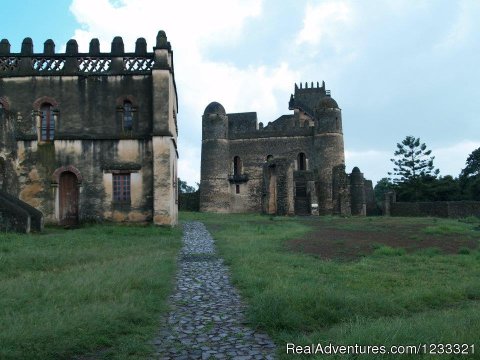 The Castle compound(Fasildes castle)