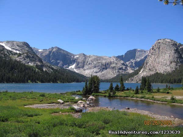 Alpine lakes abound | Allen's Diamond Four Wilderness Ranch | Lander, Wyoming  | Horseback Riding & Dude Ranches | Image #1/4 | 