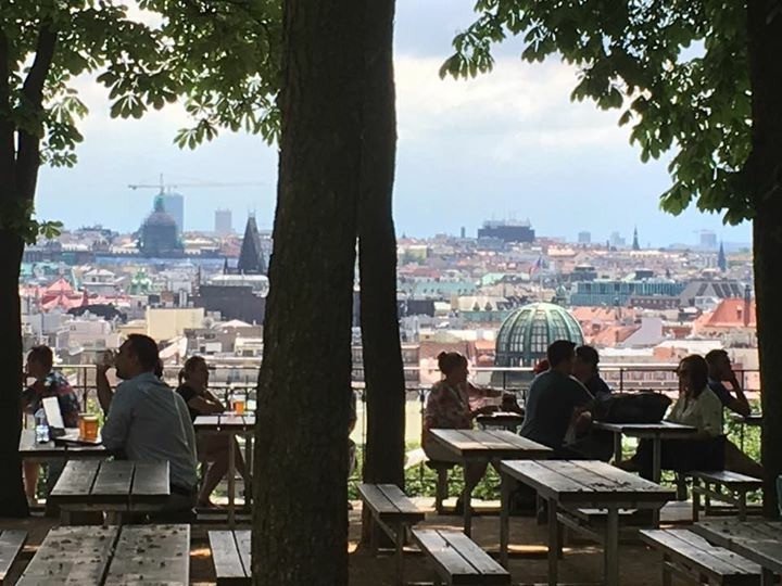 Beer Garden Overlooking Prague | Artbreak Arts Immersion Vacations | Image #23/28 | 