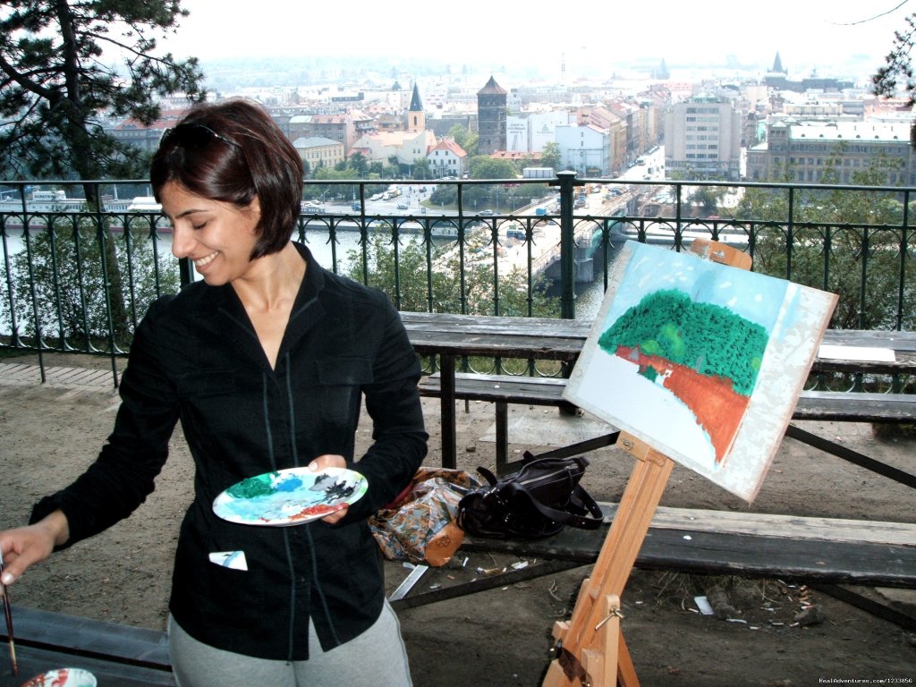 Plein Air Above Prague | Artbreak Arts Immersion Vacations | Image #12/28 | 