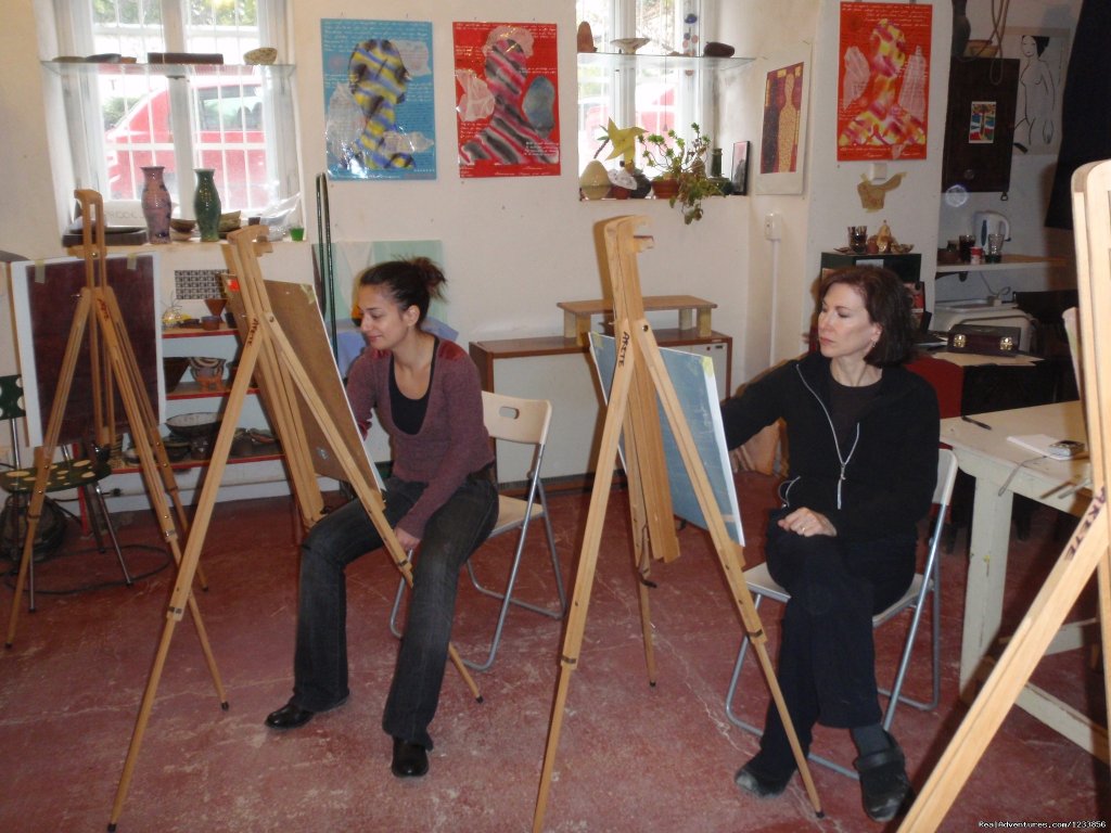 Painting Class At Muddum | Artbreak Arts Immersion Vacations | Image #4/28 | 