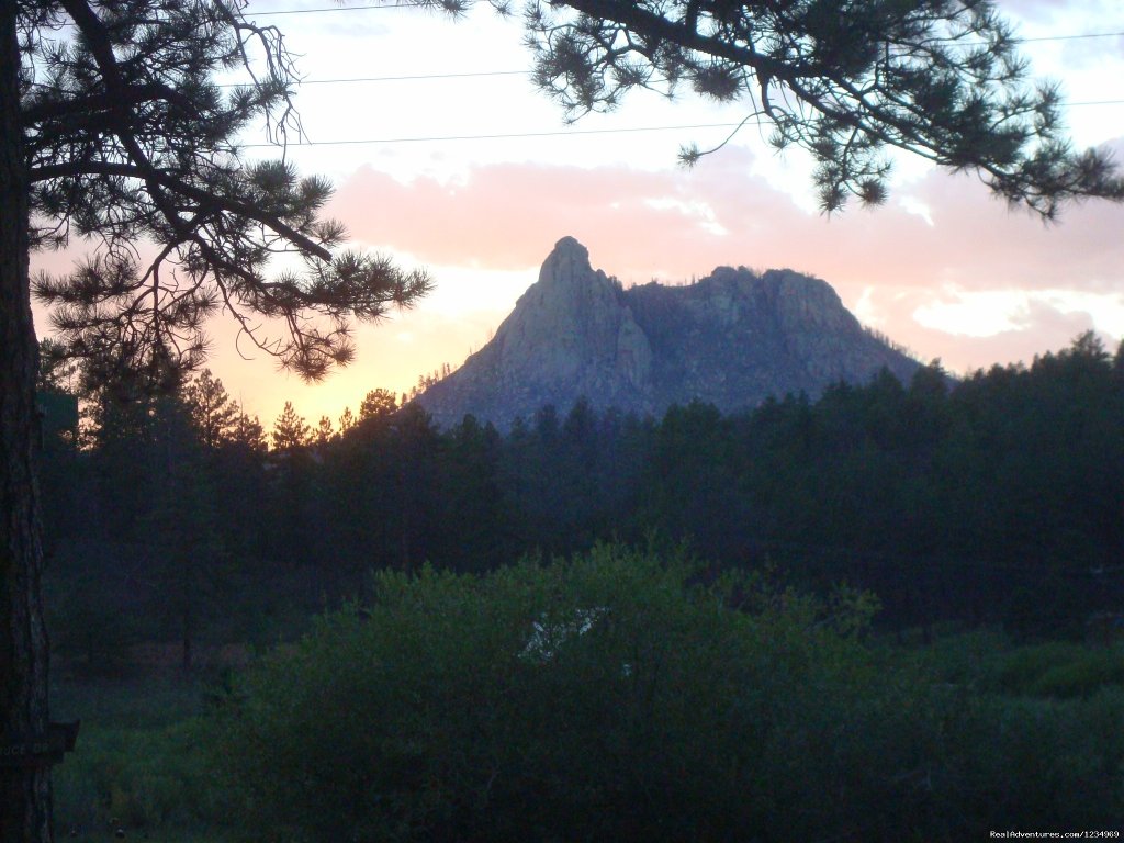 View from the deck. | Pikes Peak Retreat In Pikes National Forest | Image #20/26 | 