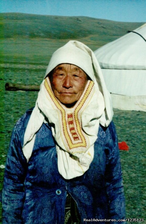 Kazakh woman