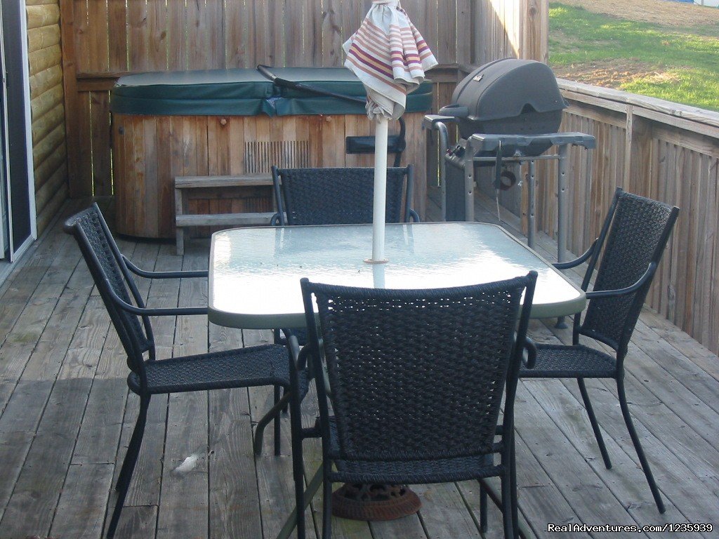 Hot Tub on Back Deck | Escape to the country @ the Rim Of The World Cabin | Image #4/7 | 