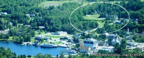 Greenville Inn sits majestically above Moosehead Lake