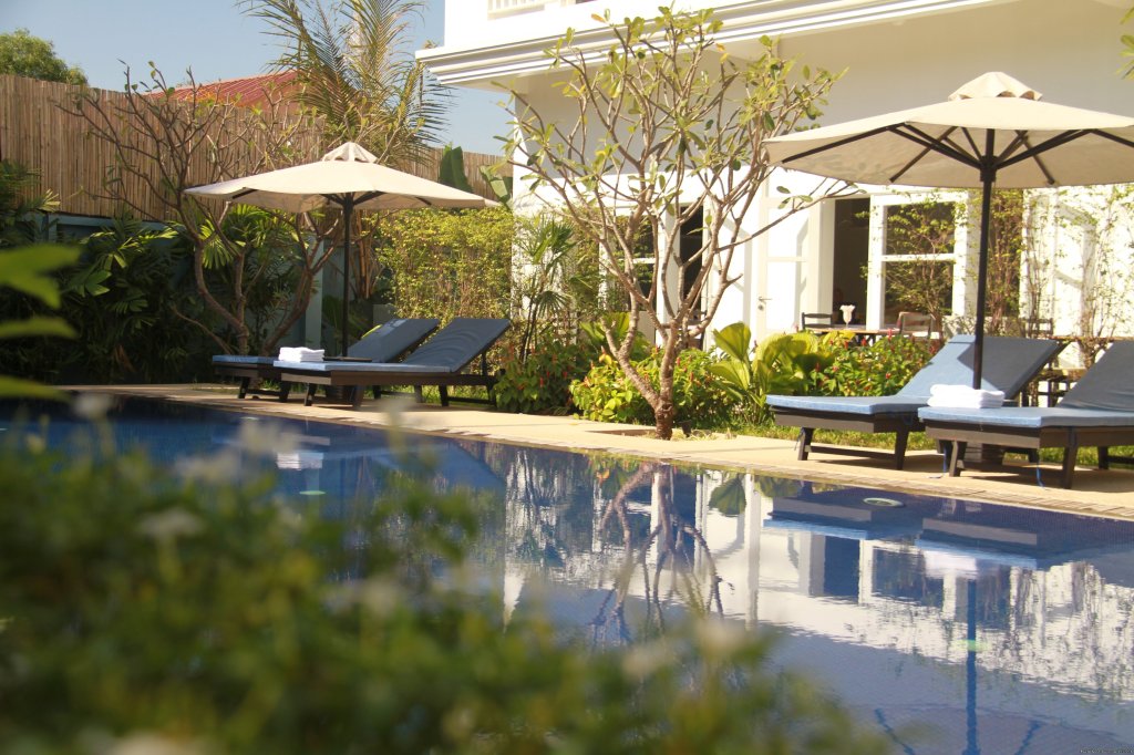 Pool area  | Frangipani Villa Hotel- Angkor Wat, Siem Reap | Image #2/17 | 