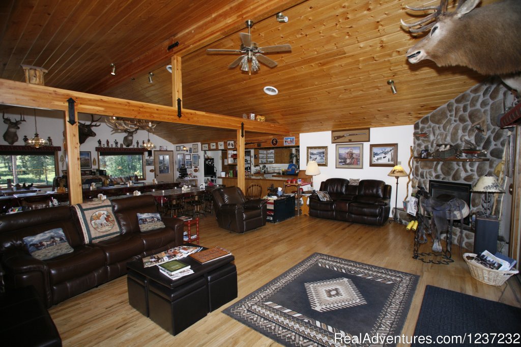 Main Lodge Interior | Horseback Riding Adventures | Image #9/20 | 