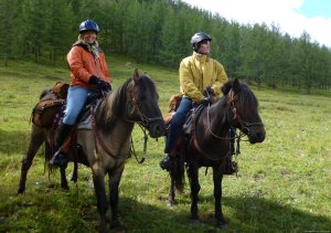 Mongolia Horseback Riding Tours  With Stone Horse