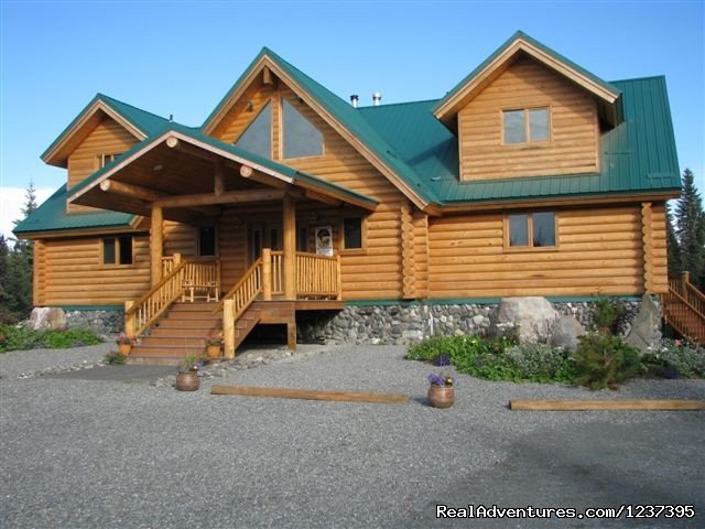 Front View | Upscale Lodging on the Kenai River, Alaska | Soldotna, Alaska  | Bed & Breakfasts | Image #1/22 | 