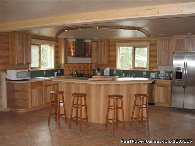 Kitchen - Main | Upscale Lodging on the Kenai River, Alaska | Image #5/22 | 