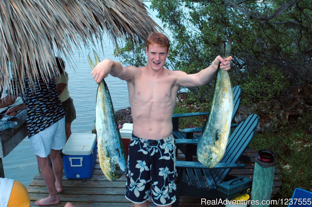 This Seabird guest definitely brought home dinner. | Seabird Key, Private Island,  Sandy beach & boat | Image #17/24 | 