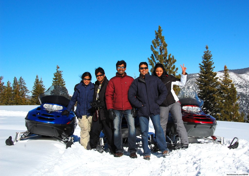 A blue bird day on the mountian | Ride The Volcano Snowmobile Mt Shasta, Ca. | Image #7/12 | 