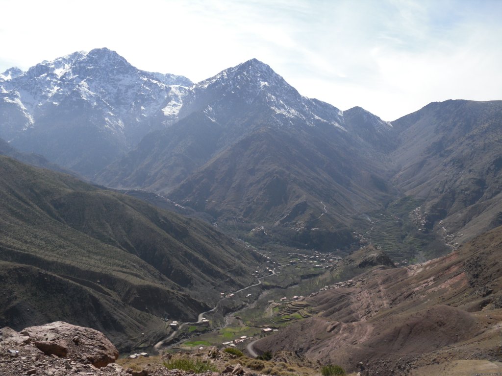 Imlil from Tizi n Tamatert | Toubkal Mountain Leader | Image #4/10 | 