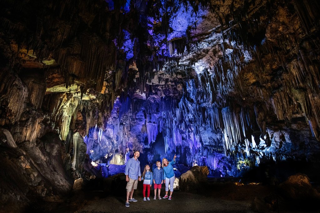 Majestic Caverns Healing All Cathedral Room | Majestic Caverns | Childersburg, Alabama  | Cave Exploration | Image #1/12 | 