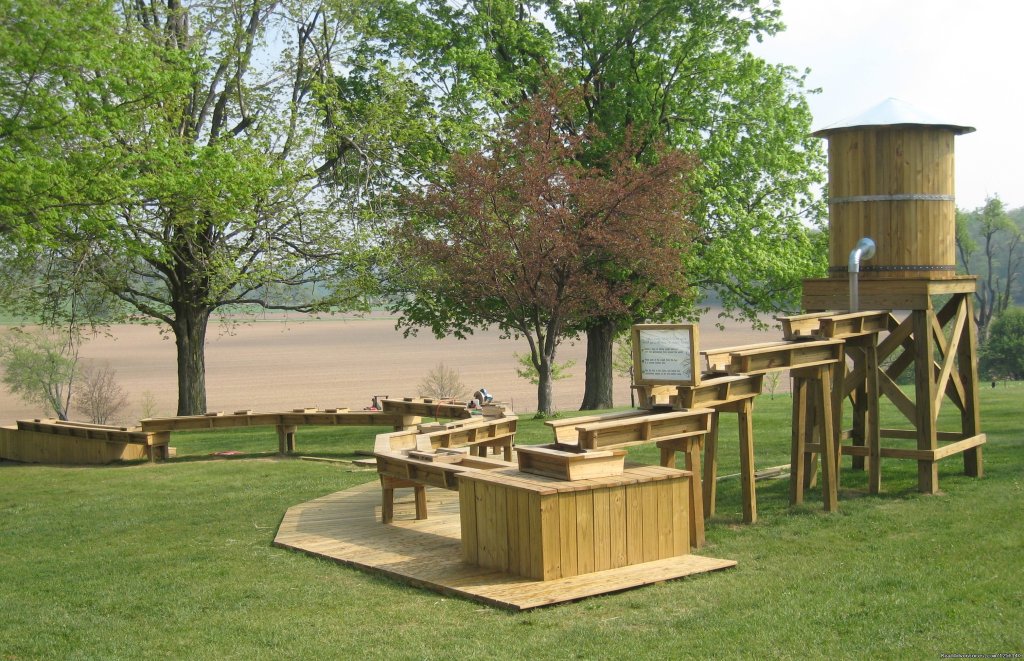 Gem Mining Sluice | Ohio Caverns | Image #3/4 | 