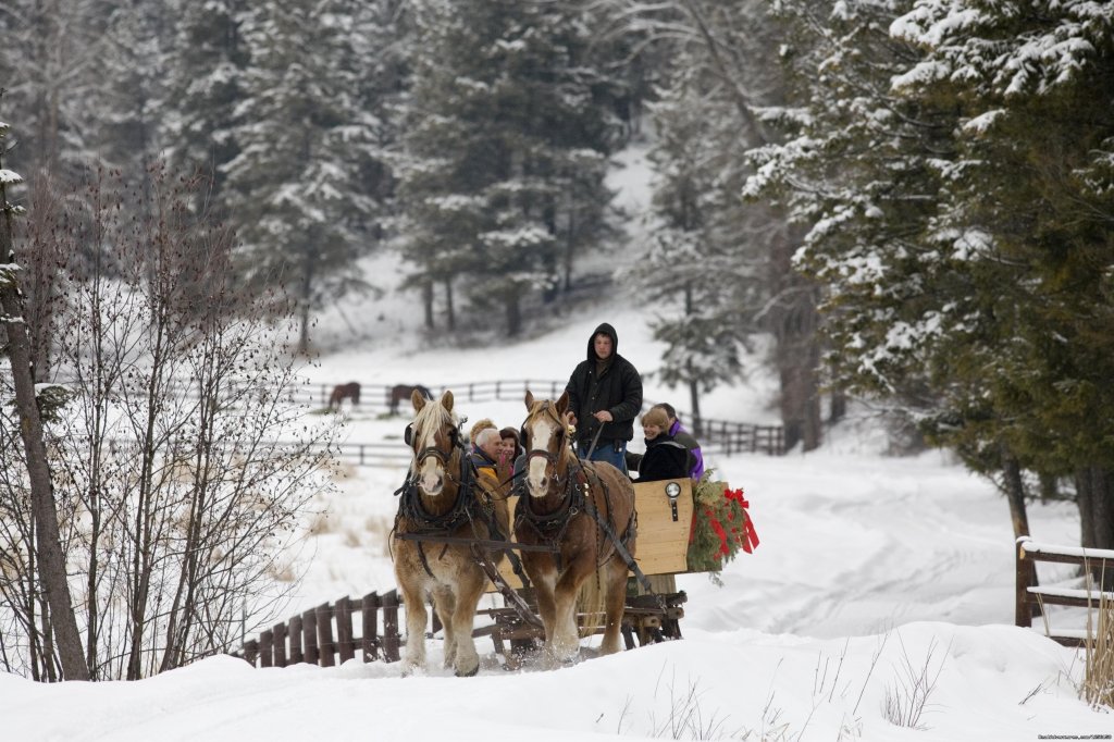 Winter Sleigh Ride | Bar W Guest Ranch | Image #6/26 | 