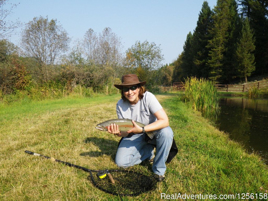 Fishing for trout | Bar W Guest Ranch | Image #11/26 | 