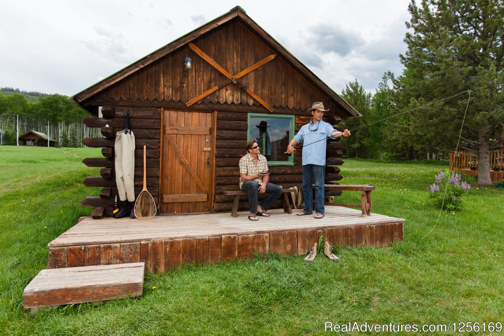 Getting Ready for an Afternoon of Fly Fishing | The Home Ranch | Image #5/22 | 