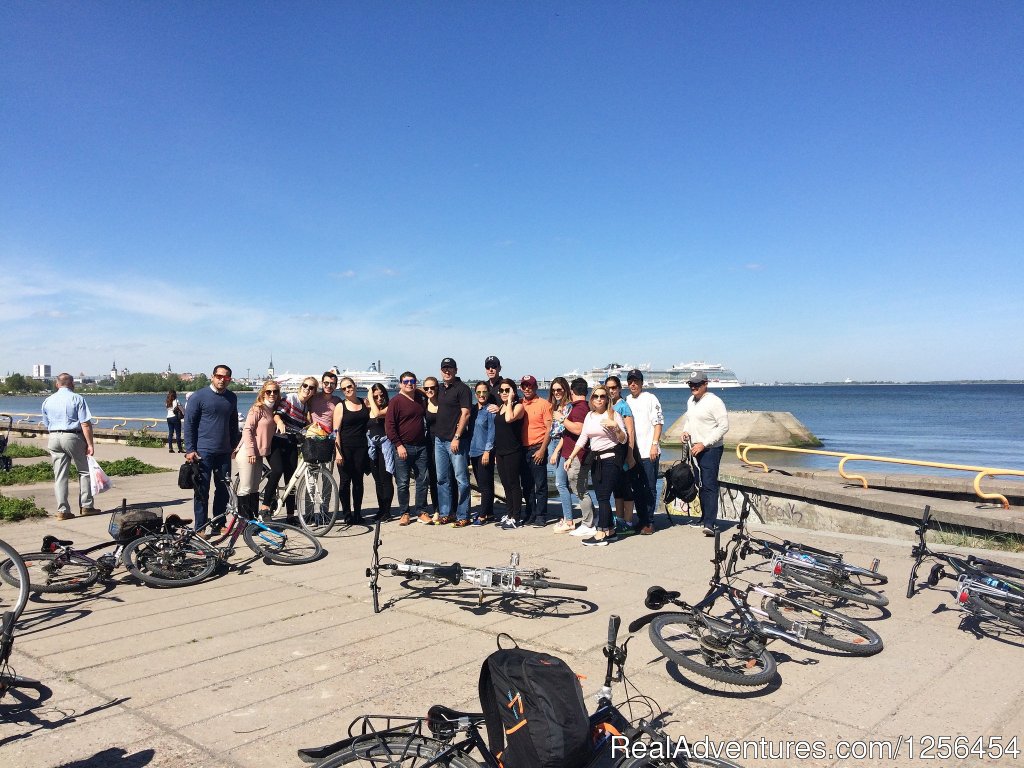 View to the old town | Welcome To Tallinn Bicycle Tour | Image #8/11 | 