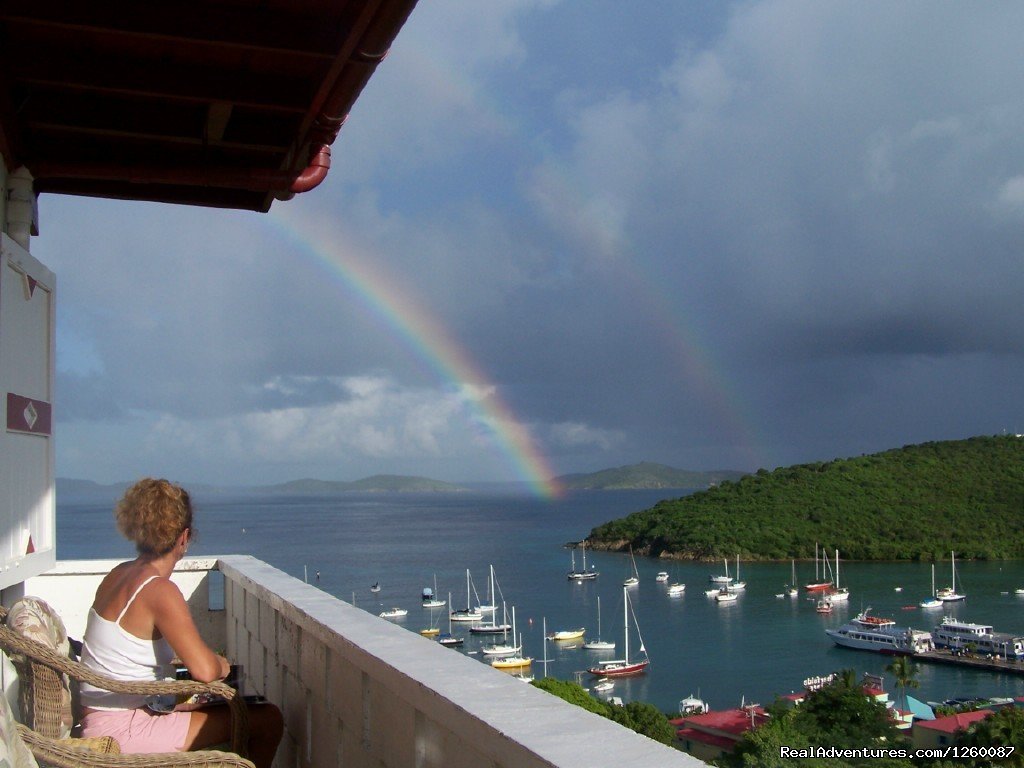 Front Suite Balcony | Hillcrest Guest House, St. John, US Virgin Is. | Image #2/12 | 