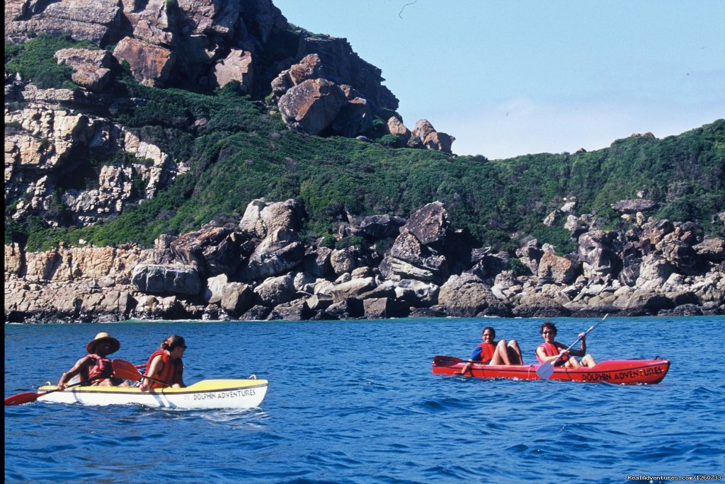 Kayaking At Robberg Penisula | Dolphin Adventures Sea Kayaking | Image #8/8 | 