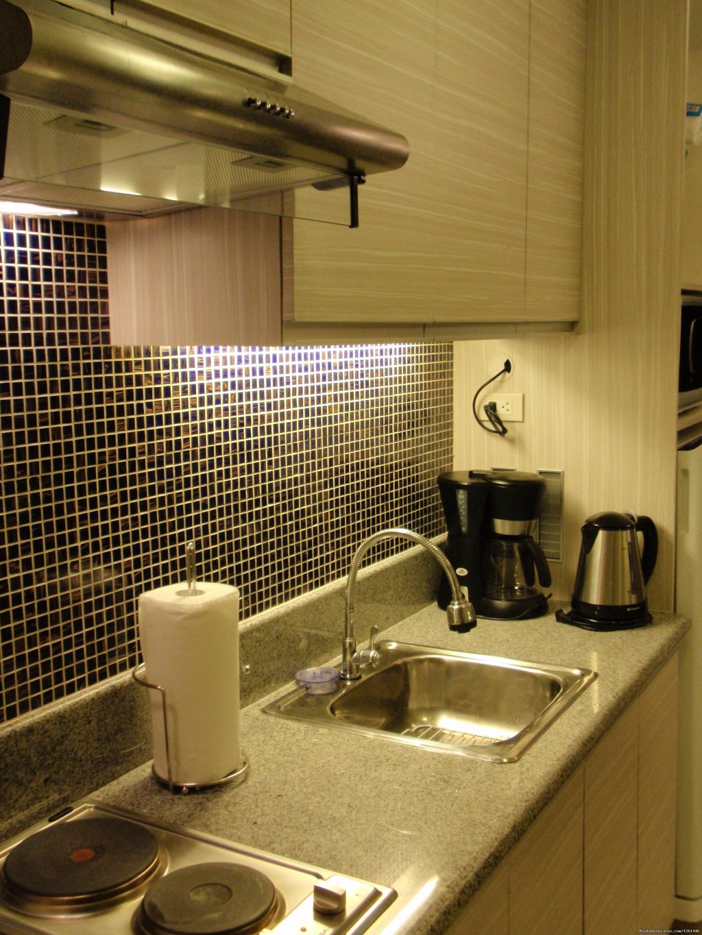 30th Floor Unit Kitchen | Fully Furnished Studio-condo Unit In Manila | Image #21/26 | 