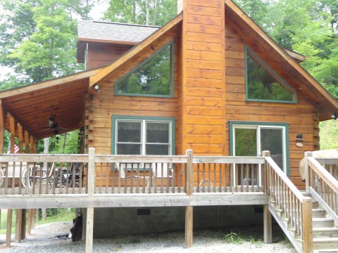 Side Entrance to Cabin