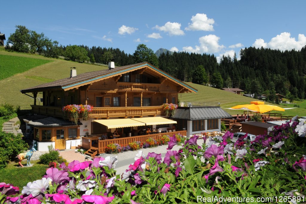 Sivananda Yoga Retreat House, front view | Yoga vacations at the Sivananda Yoga Retreat House | Reith bei Kitzbuehel, Austria | Yoga Retreats & Programs | Image #1/12 | 