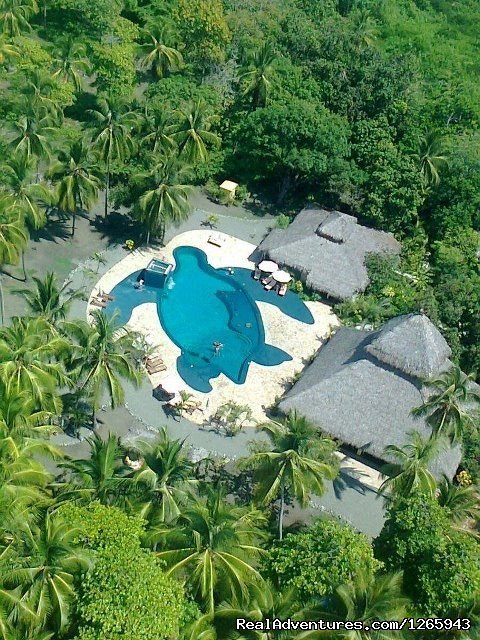 Aerial view of Clandestino Beach Resort | Clandestino Beach Resort beachfront boutique hotel | Image #11/25 | 